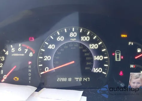 2007 Honda Odyssey Ex из США, поврежденный, VIN 5FNRL384X7B112355